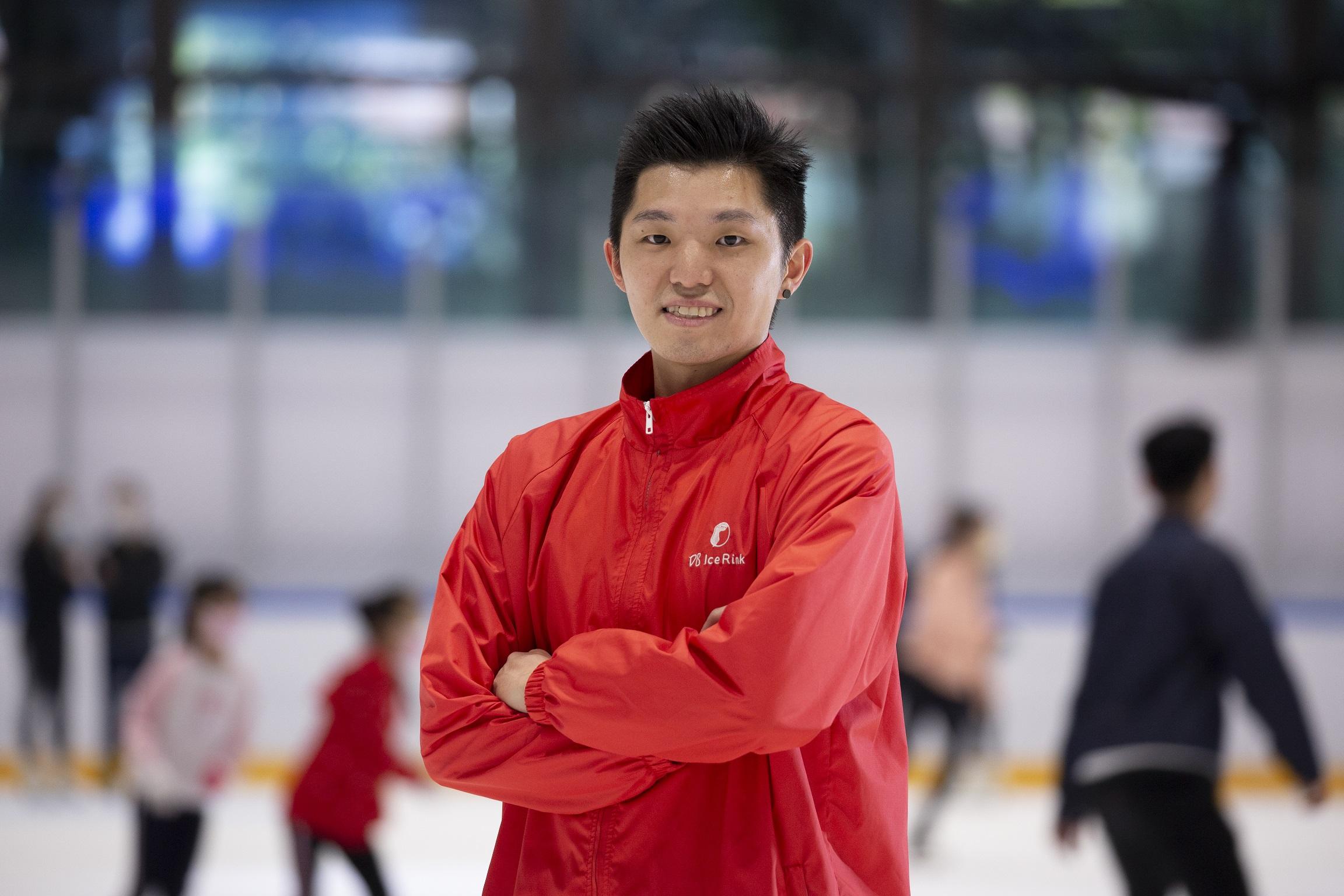 香港花樣滑冰代表隊退役運動員高級教練李厚賢