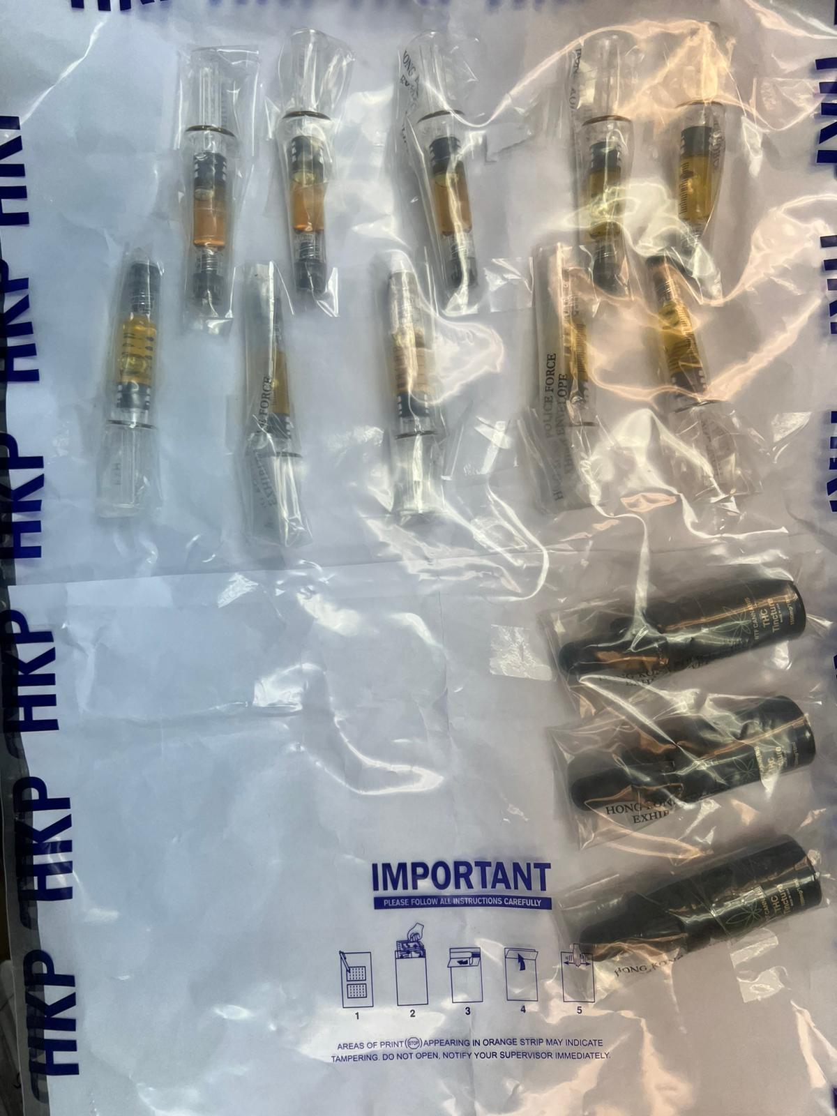 檢獲證物(警方圖片)