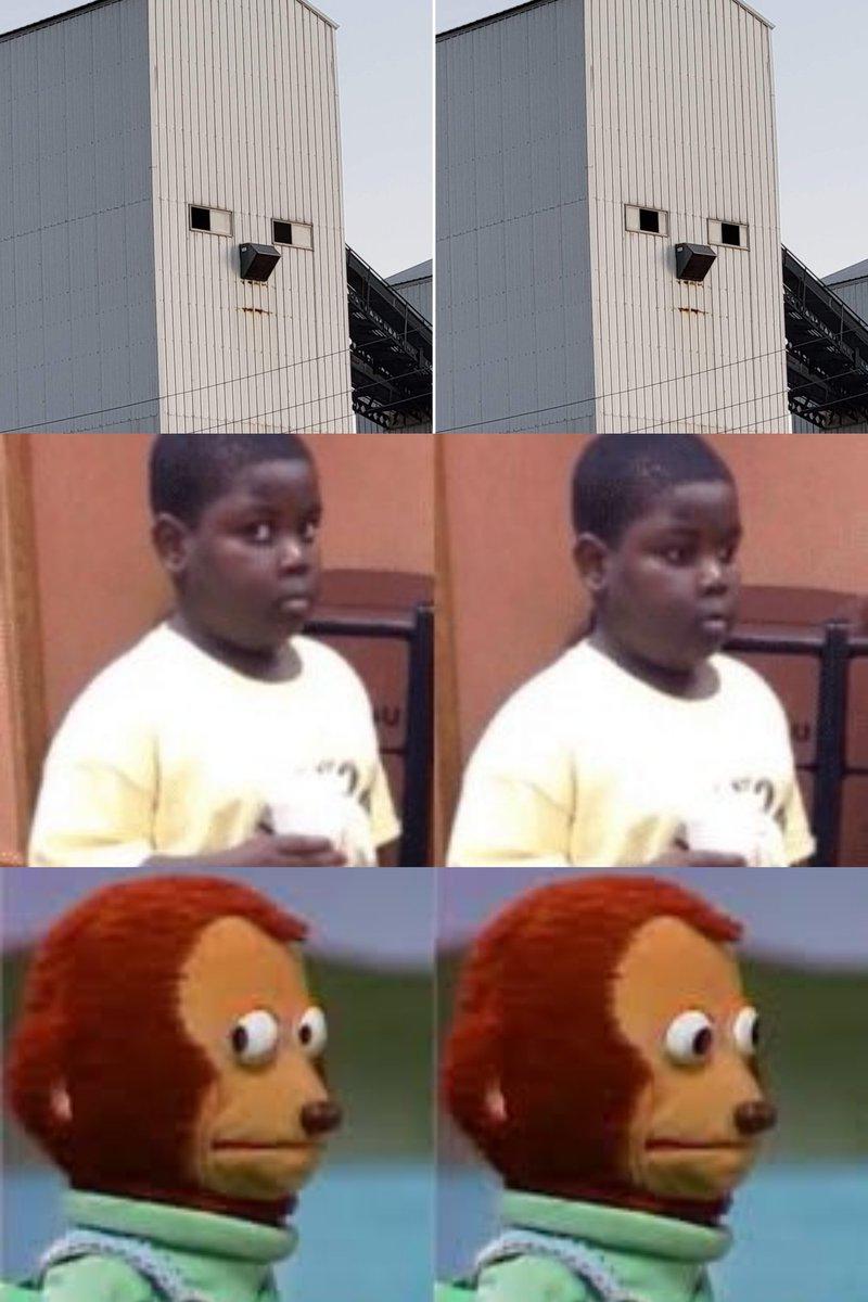 照片上載後隨即引發網民關注,亦有網民上載meme或gif動畫作為回應。(Twitter)