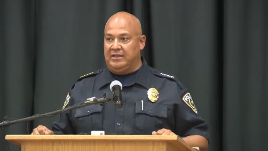 小學槍擊案警方現場指揮官Pete Arredondo。(資料圖片)