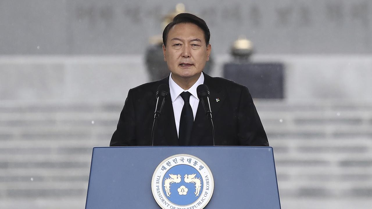 南韓新總統尹錫悅上任前曾表明,要將總統辦公室從青瓦台移到首爾市內的國防部大樓,並全面開放青瓦台給民眾參觀。(資料圖片)