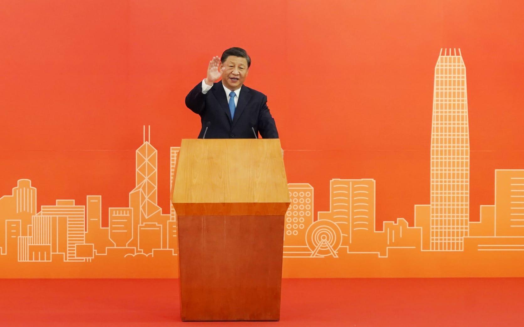 習近平講話中引《荀子.修身》,寄語香港「行而不輟 未來可期」。