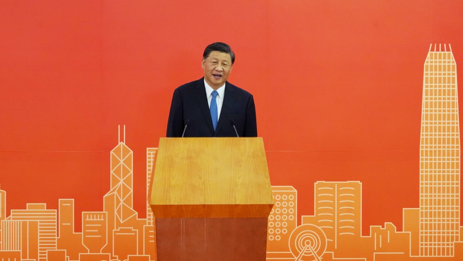 習近平講話中引《荀子.修身》,寄語香港「行而不輟 未來可期」。