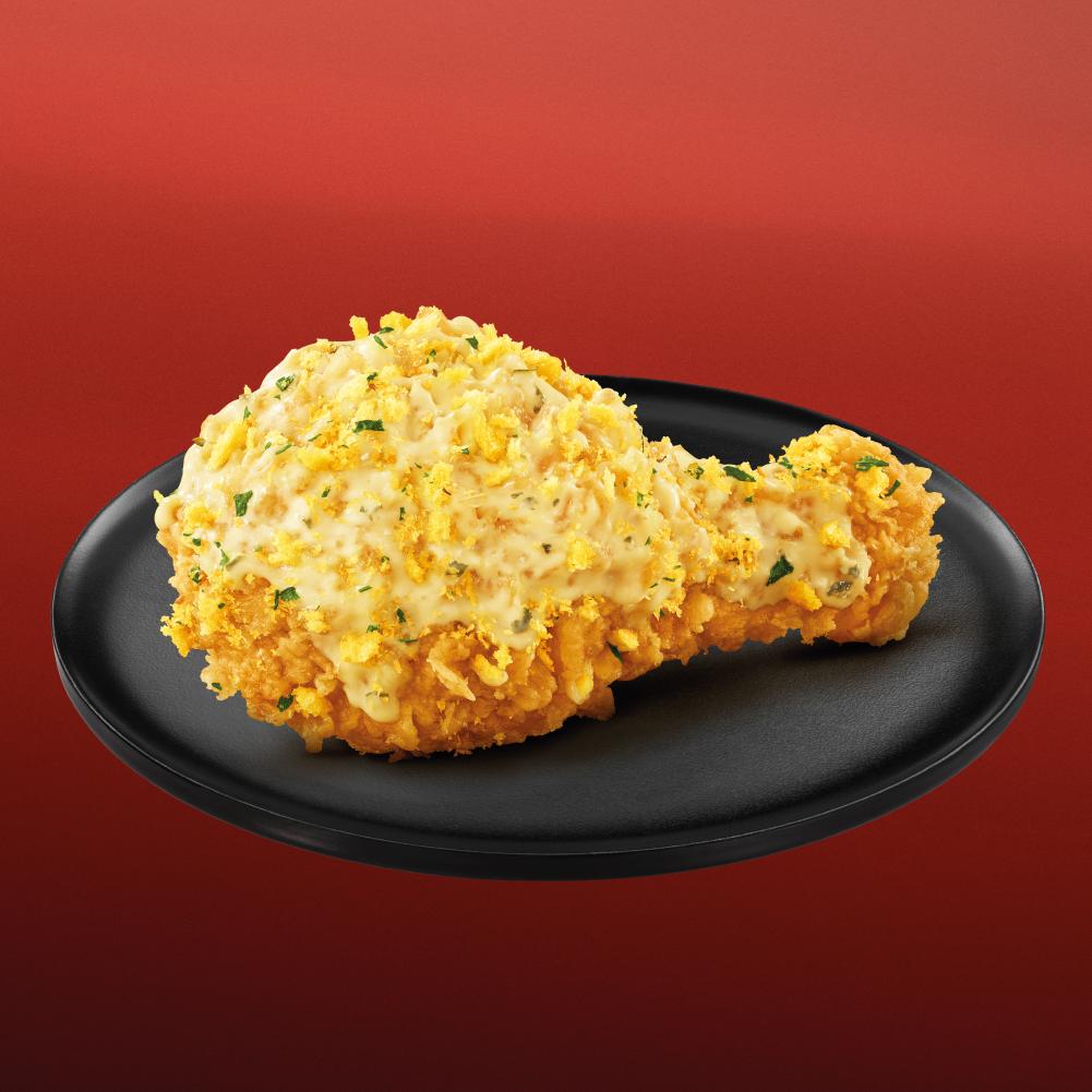 「蒜蓉包爆脆雞」售價:港幣$21.5起