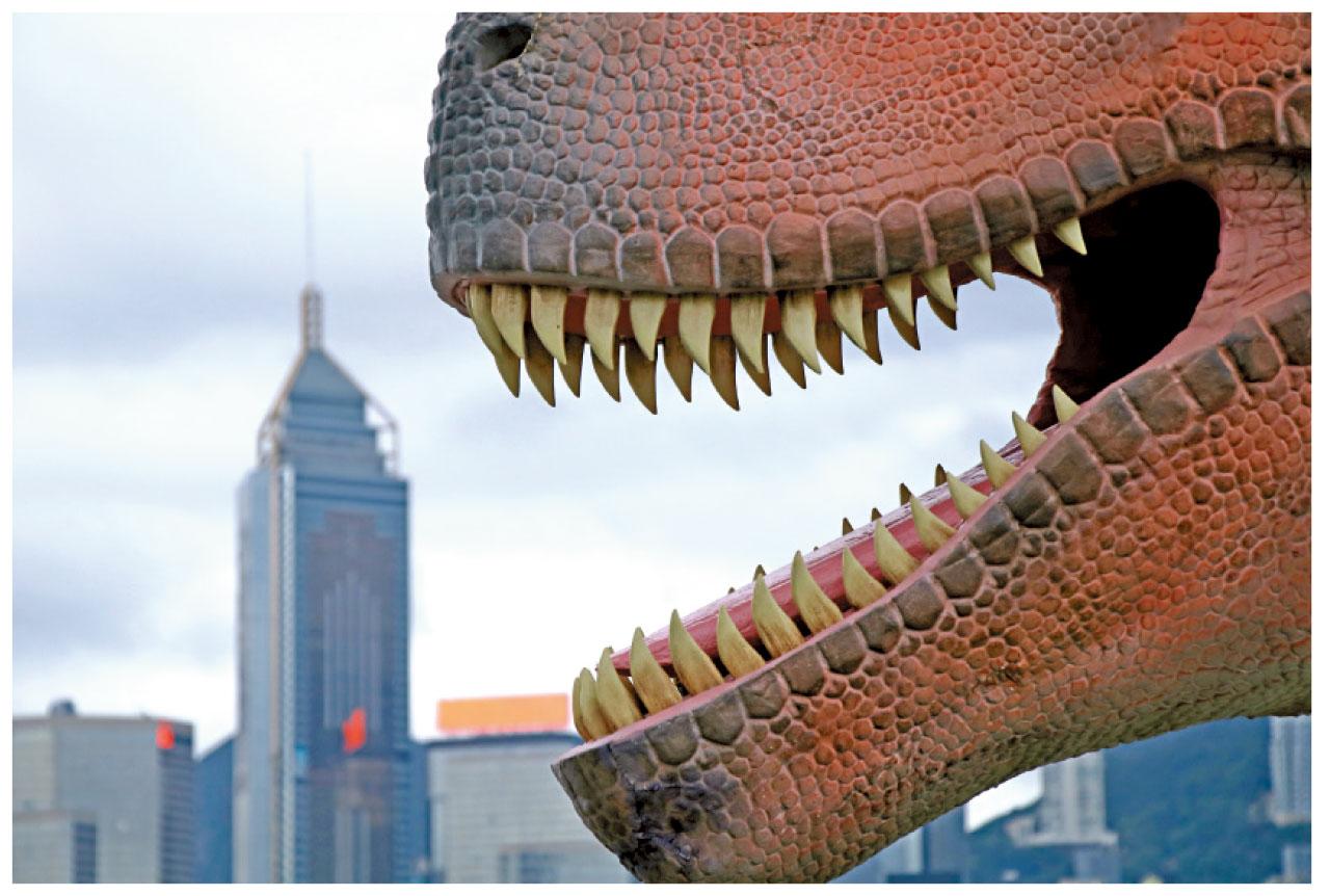 巨型恐龍驚現香港