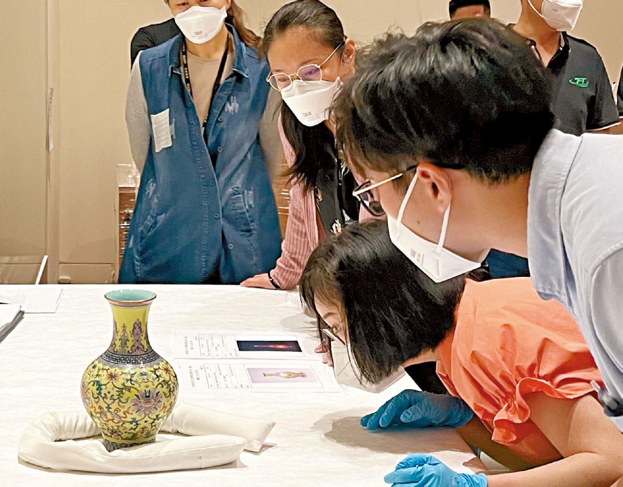 914件文物166「國寶級」陸續抵香港故宮 顧愷之《洛神賦圖》等7月輪展