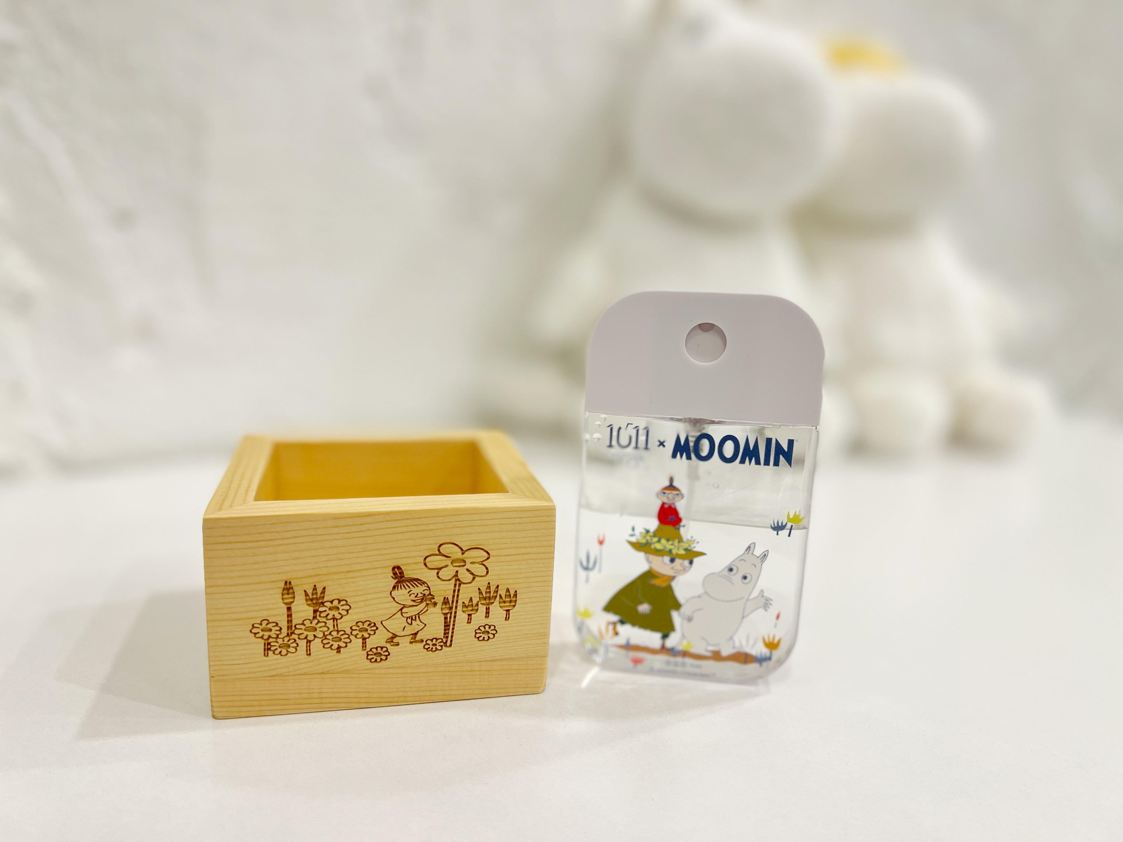 多用途姆明小木盒 $80 搓手液容器 $50