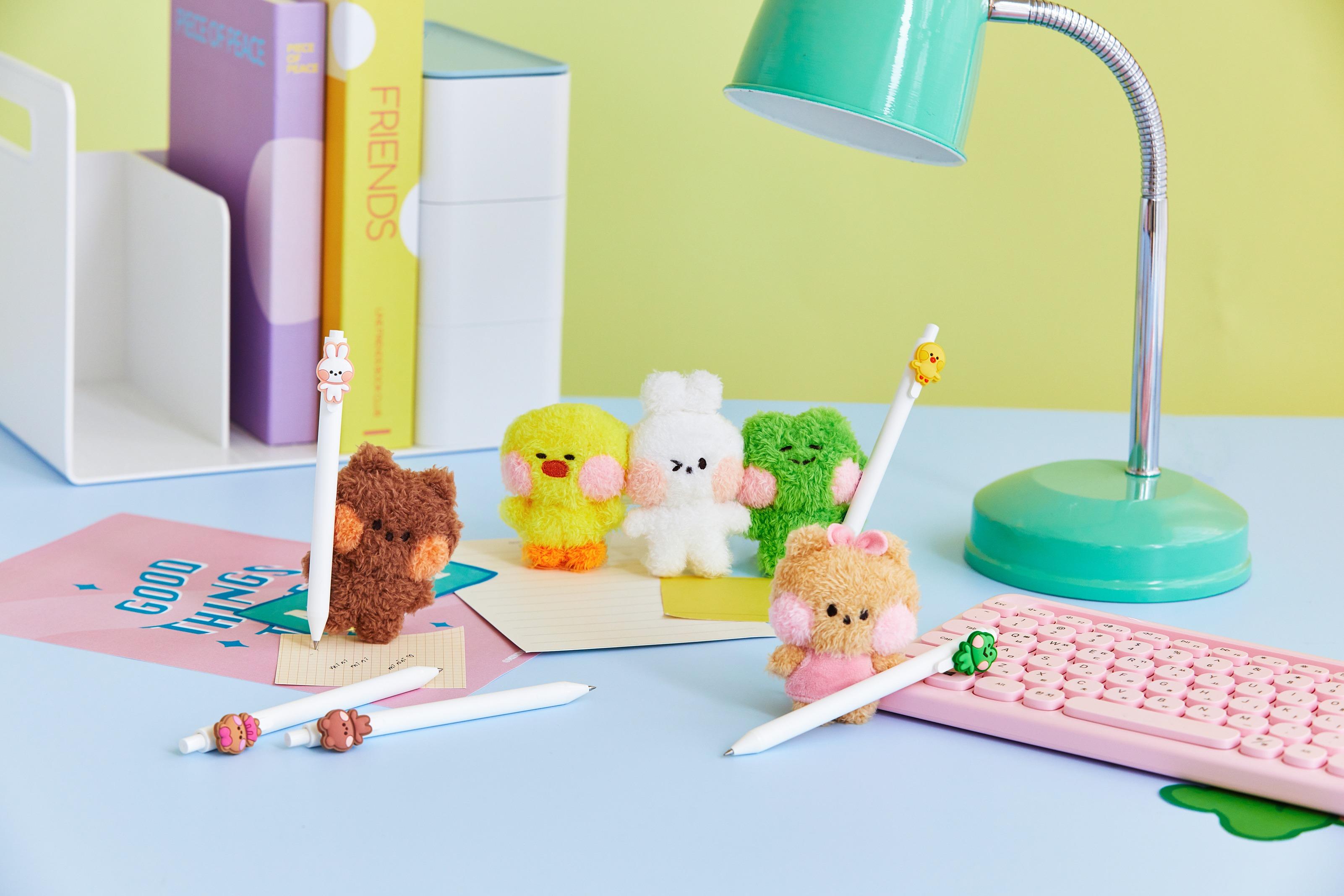 LINE FRIENDS minini系列角色造型筆 $35/支