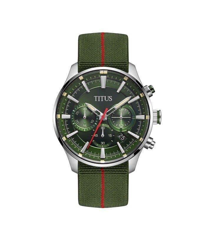 精選禮物│City Chain Solvil et Titus Saber計時石英尼龍錶帶腕錶 ($1,880)