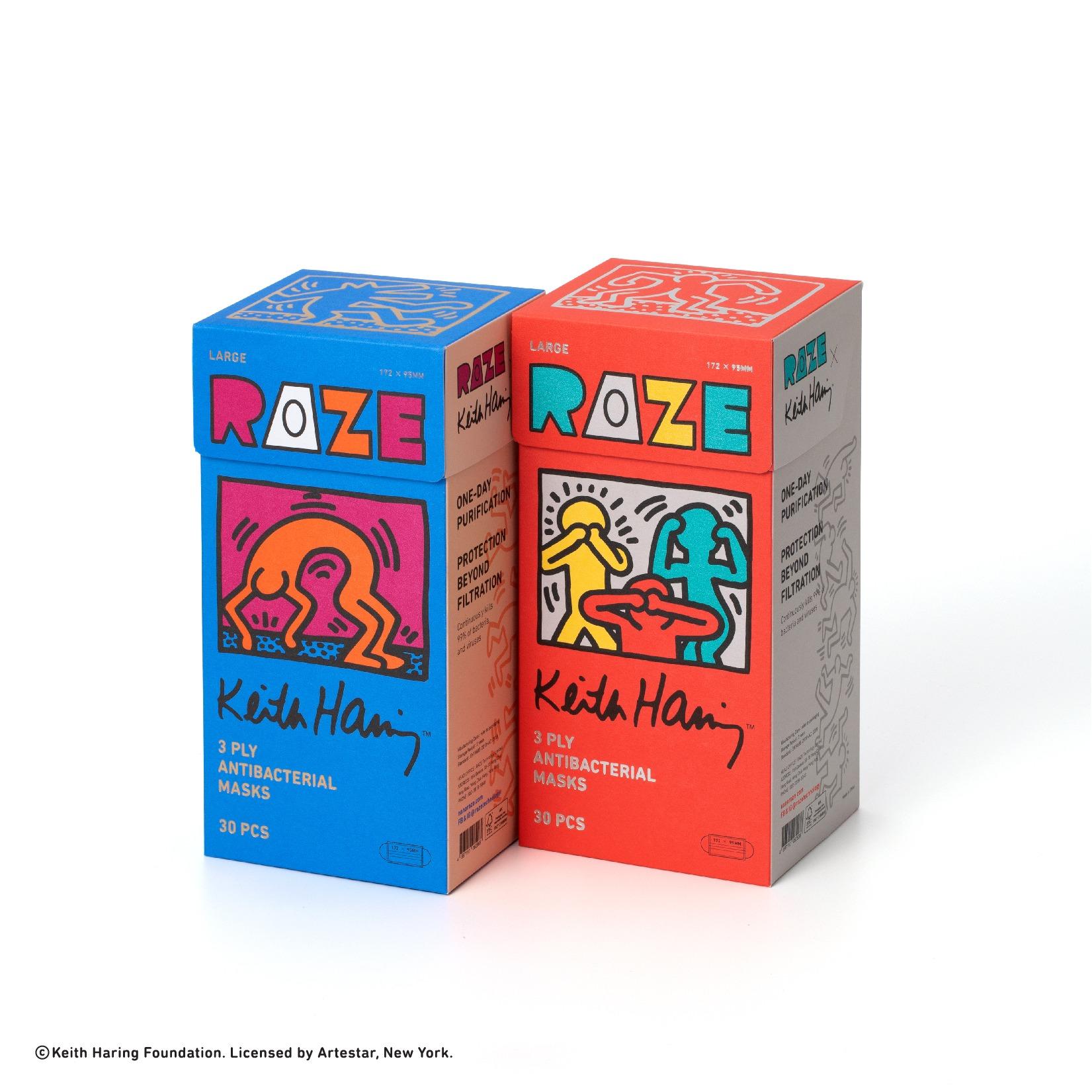 口罩共有兩種色系。