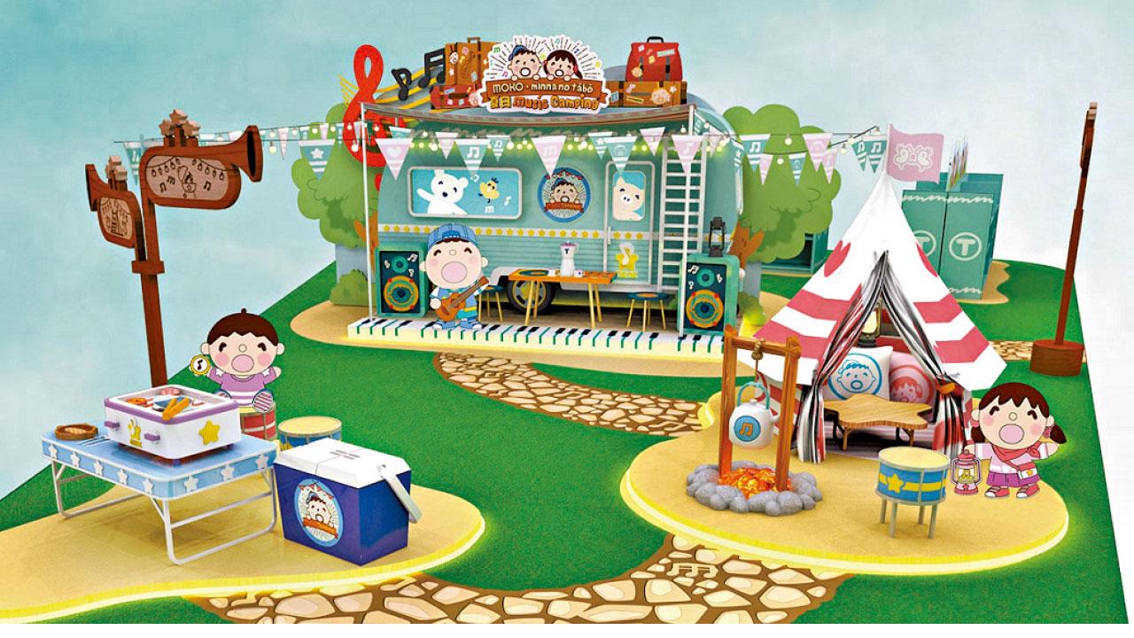 大口仔榮奪最受歡迎角色 MOKO同你夏日露營慶祝