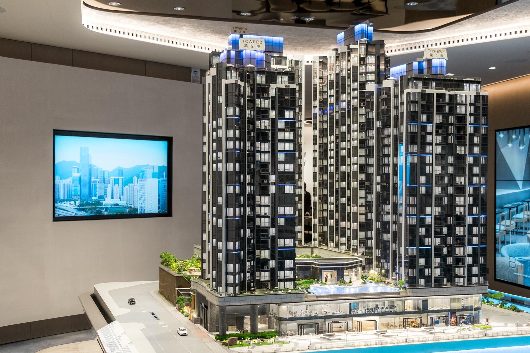 油塘新盤|蔚藍東岸新推樓價80%一按 收樓後首兩年免息免供