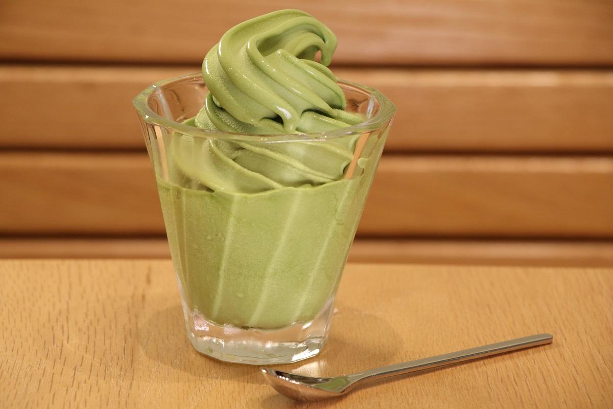 純素抹茶軟雪糕($48)