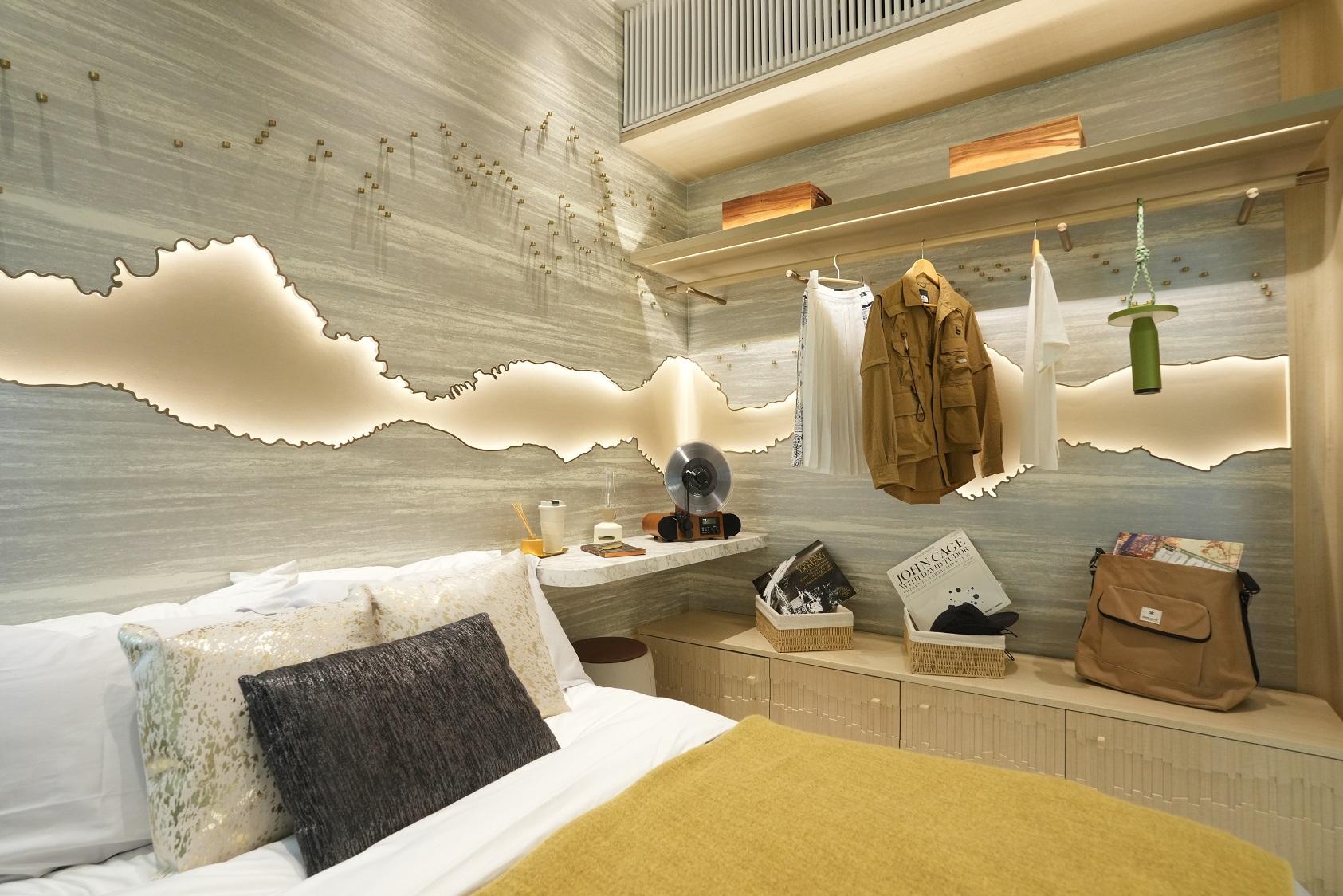 屯門新盤|多圖!飛揚282方呎一房示位 設小型吧枱慳位又夠CHILL