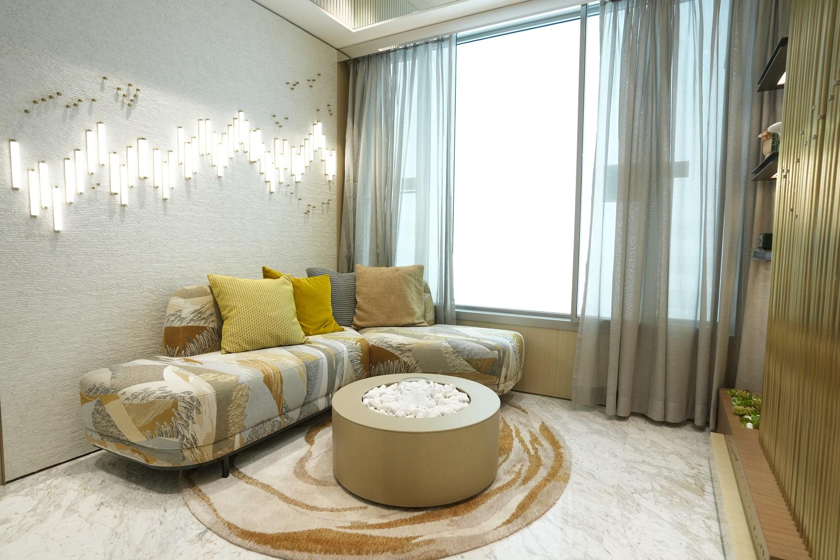 屯門新盤|多圖!飛揚282方呎一房示位 設小型吧枱慳位又夠CHILL