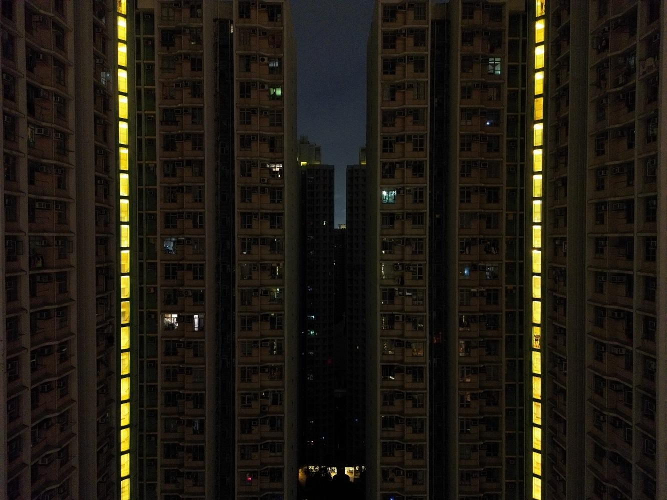 因供電系統故障天水圍區暫停電力供應