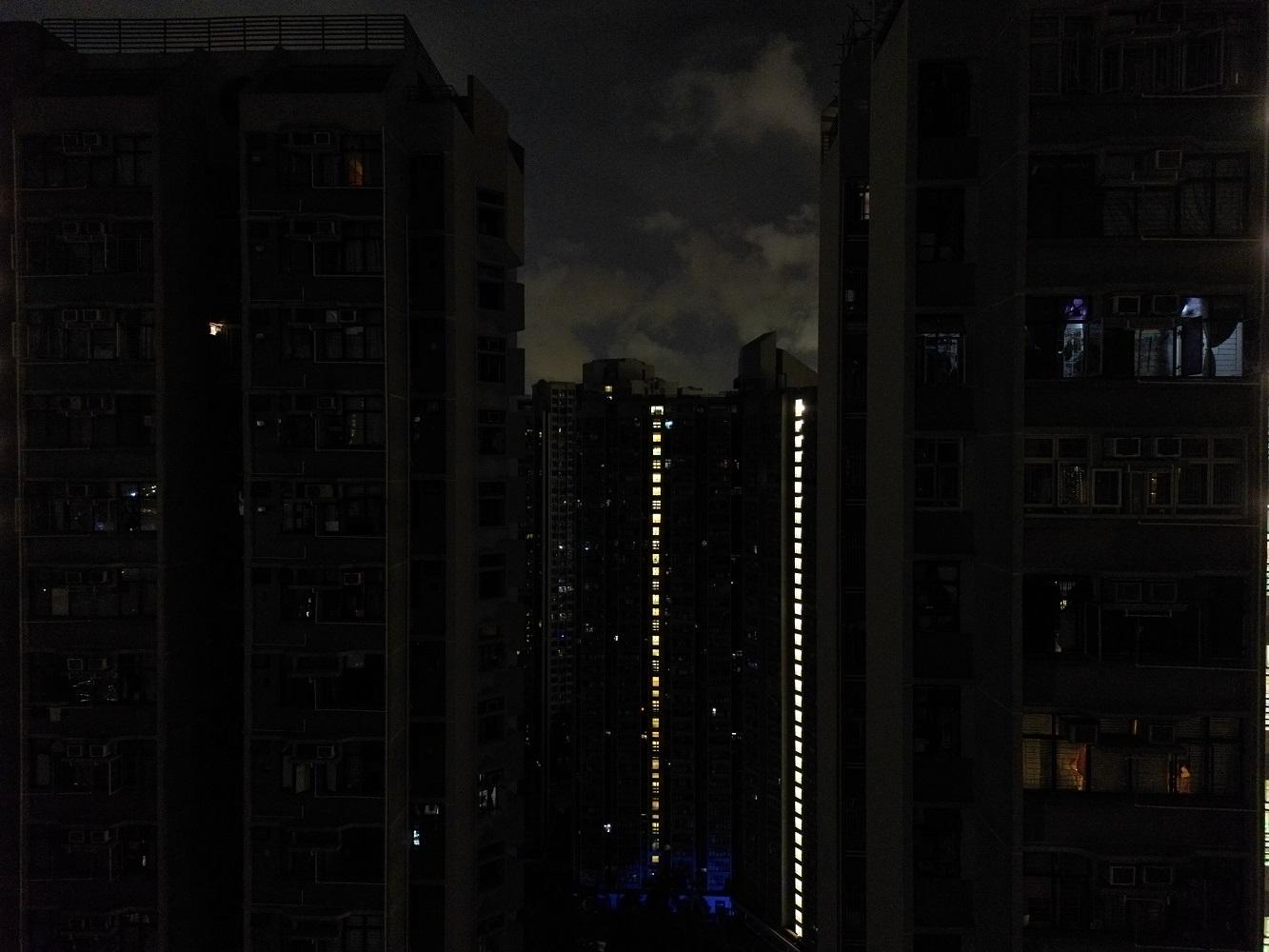 因供電系統故障天水圍區暫停電力供應