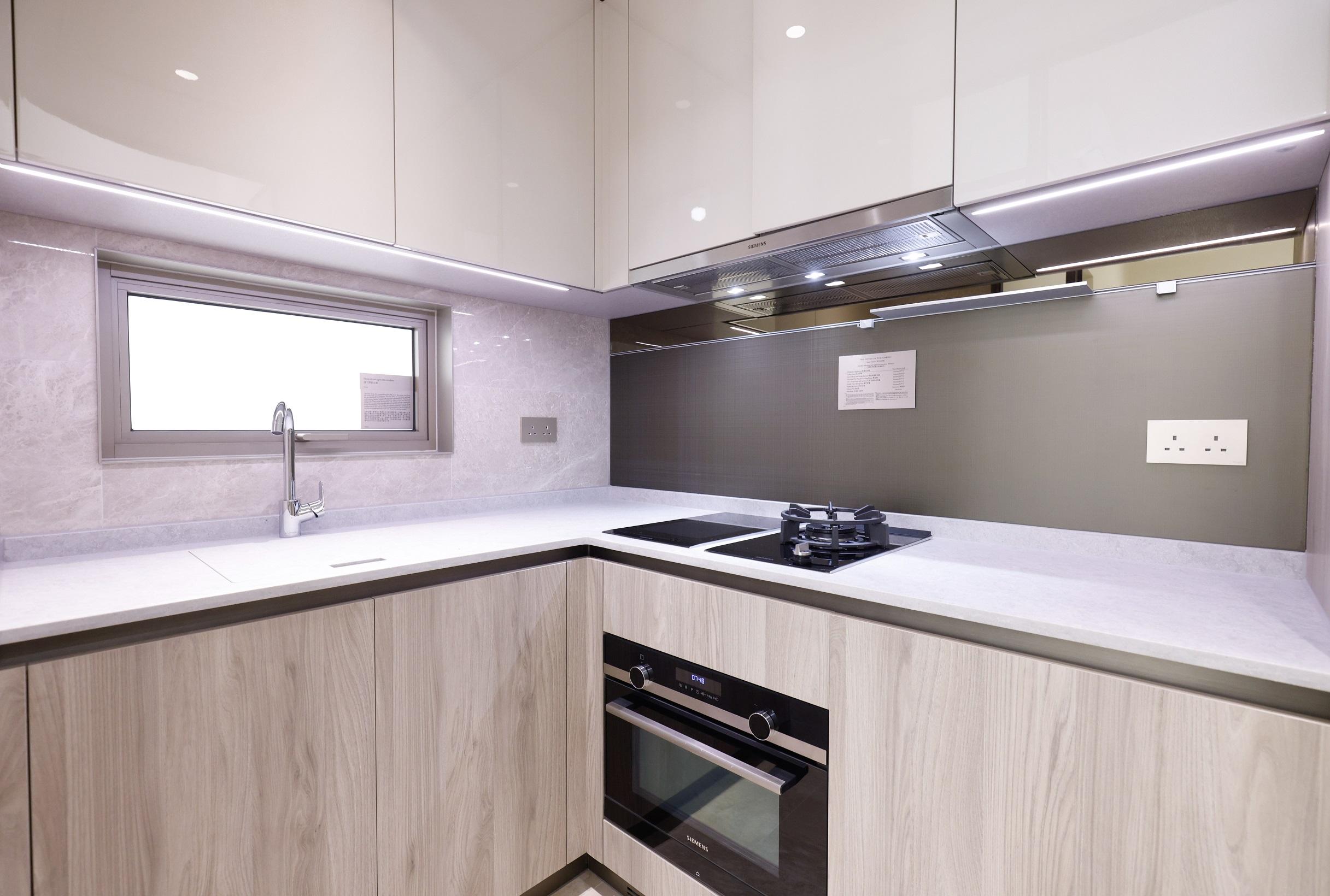 康城新盤|多相!凱柏峰I兩房示位 「水晶廚房」設計有特色又實用!