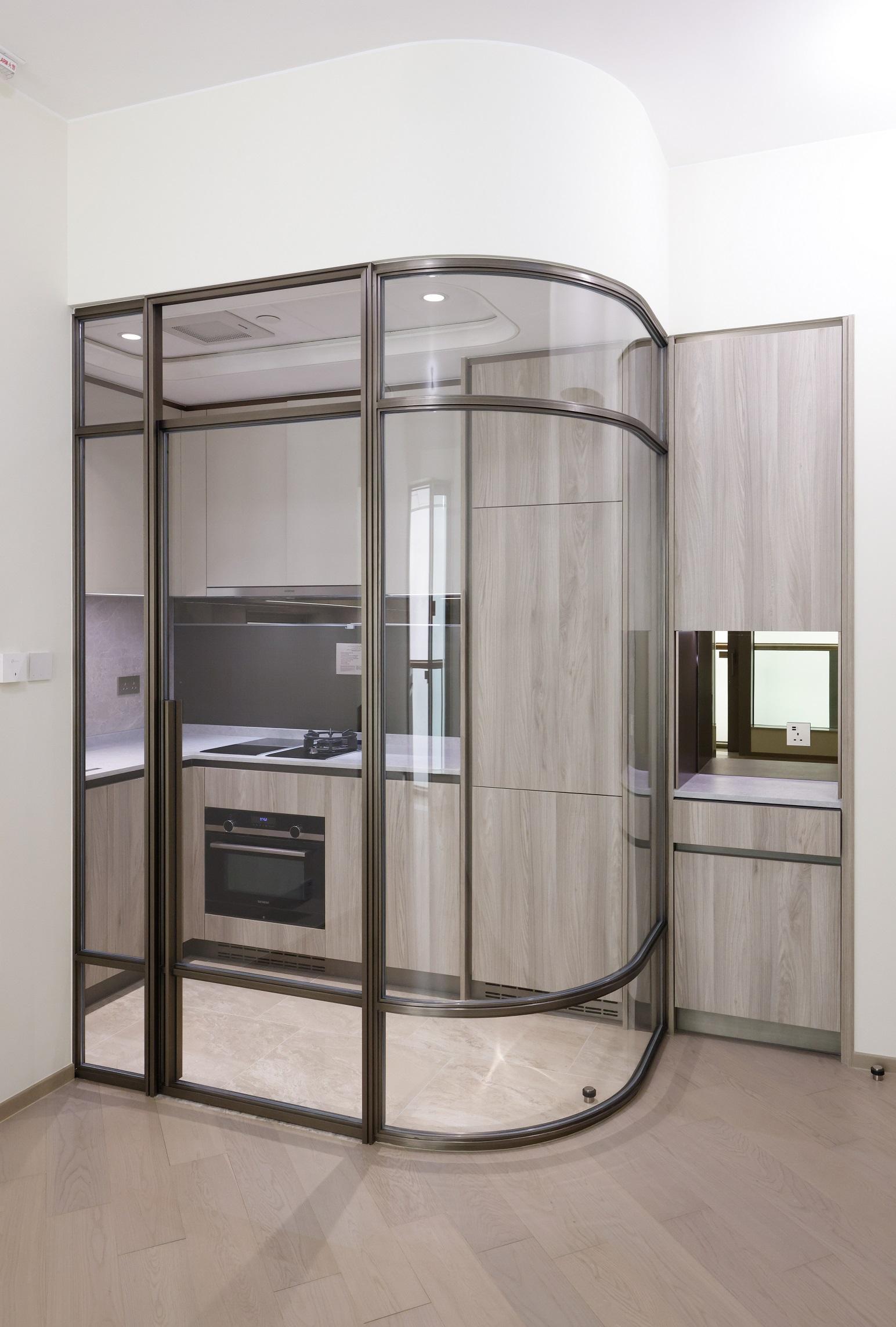 康城新盤|多相!凱柏峰I兩房示位 「水晶廚房」設計有特色又實用!