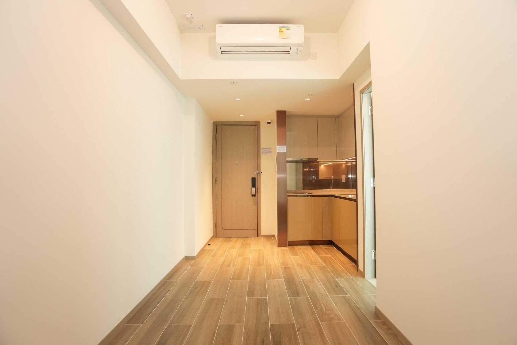 深水埗新盤|多相!佳悅283方呎一房示位 玄關位設鏡+掛鈎夠方便貼心