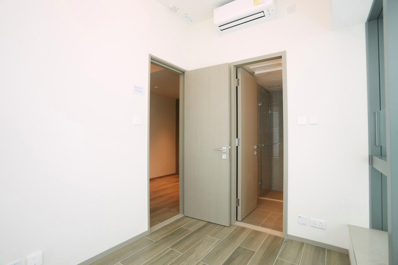 深水埗新盤|多相!佳悅283方呎一房示位 玄關位設鏡+掛鈎夠方便貼心