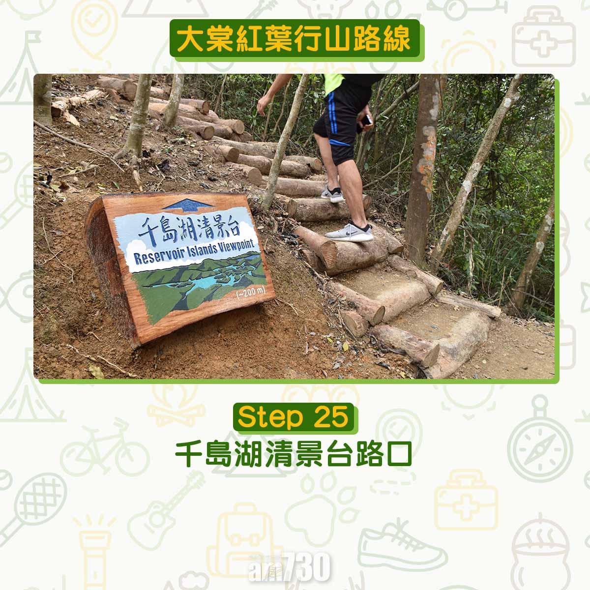 大棠紅葉行山路線