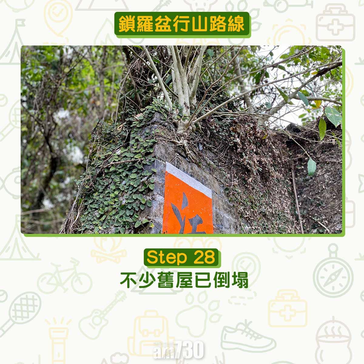 鎖羅盆行山路線