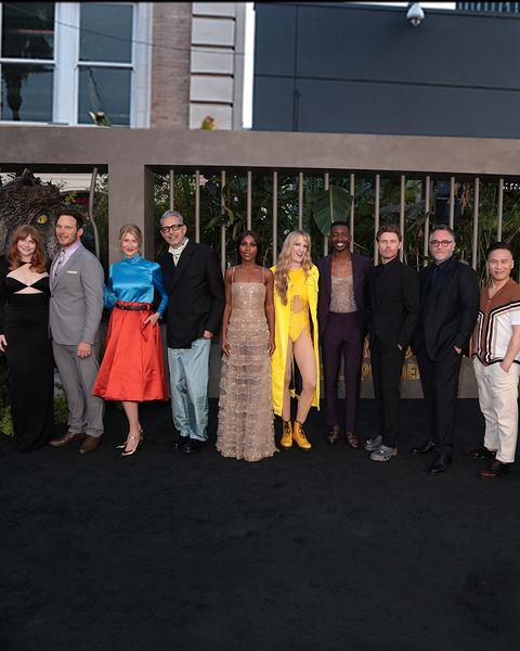 《侏羅紀世界:統治霸權》日前舉行首映。