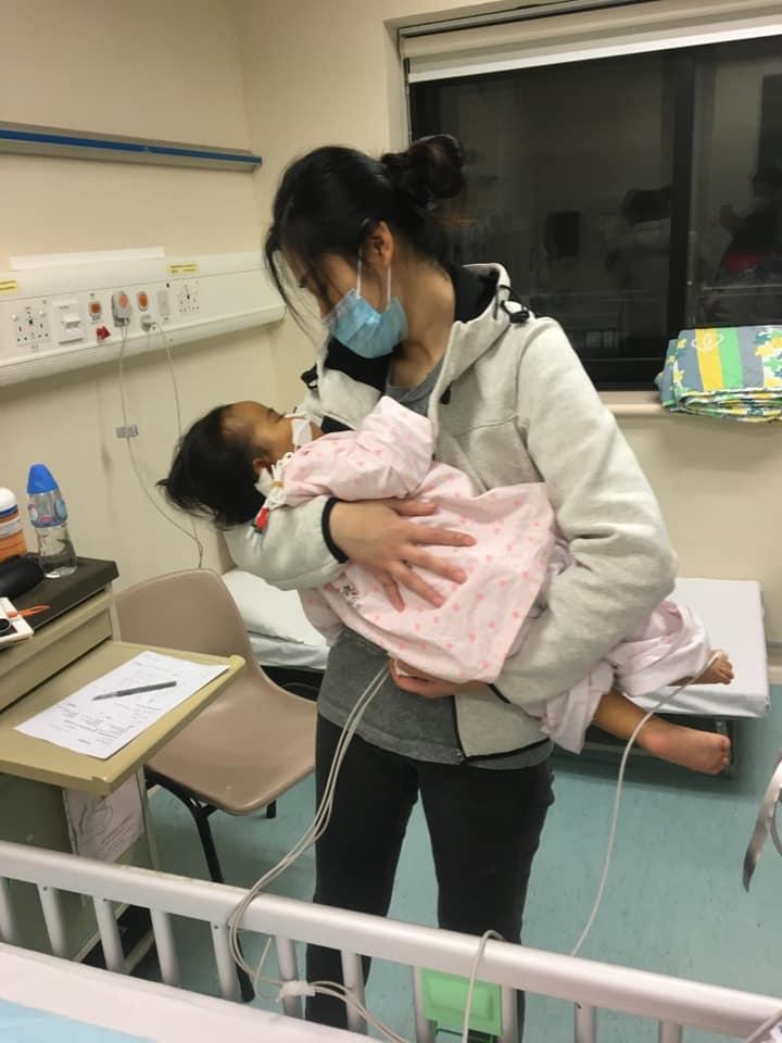 5歲女童小予恩,住院3年多後,上月起病情持續惡化