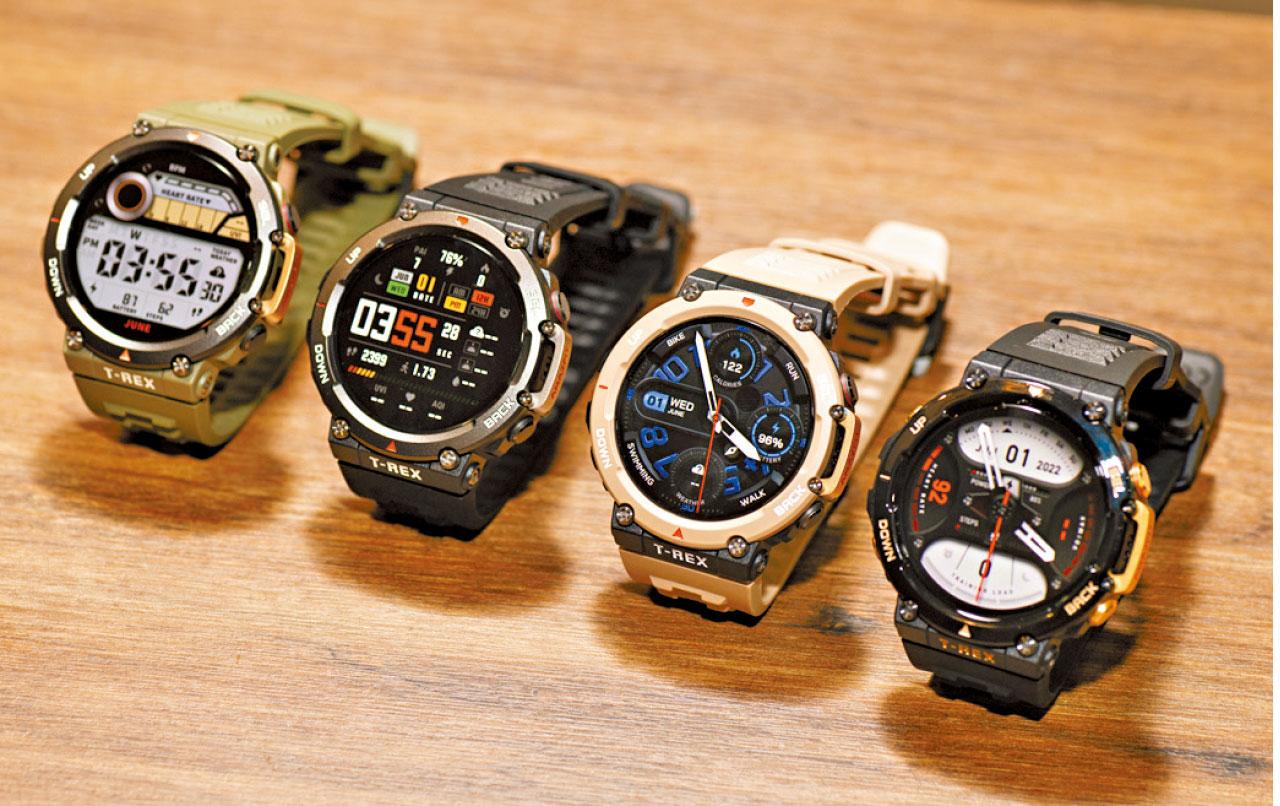 雙頻五星定位 -30℃低溫運行 軍規級 Amazfit T-Rex 2 智能腕錶