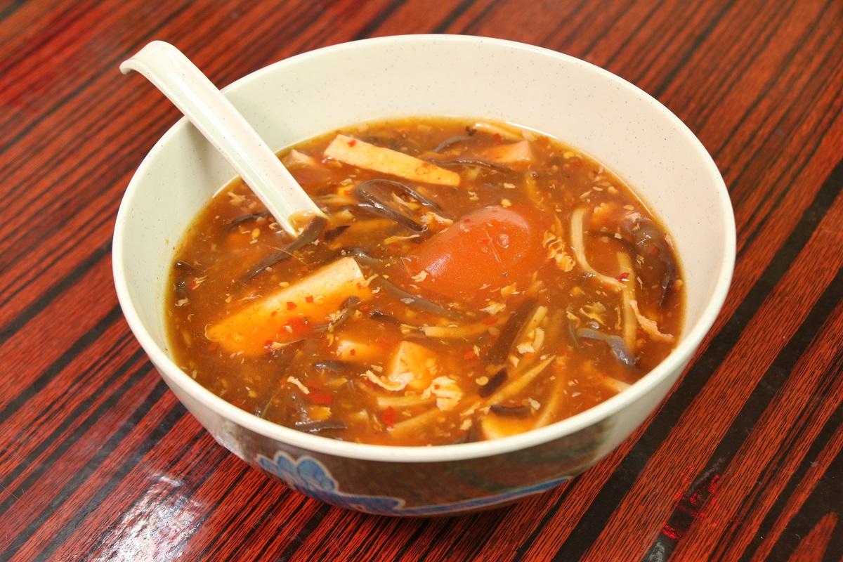 酸辣湯($28)也與別不同,重點是放入番茄煲煮。