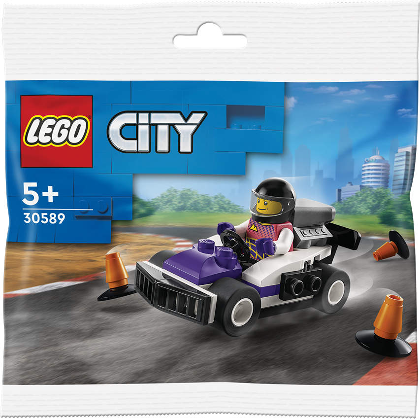 CITY系列禮遇-30589 卡丁車:購買任何LEGO CITY系列產品滿$350即可獲贈