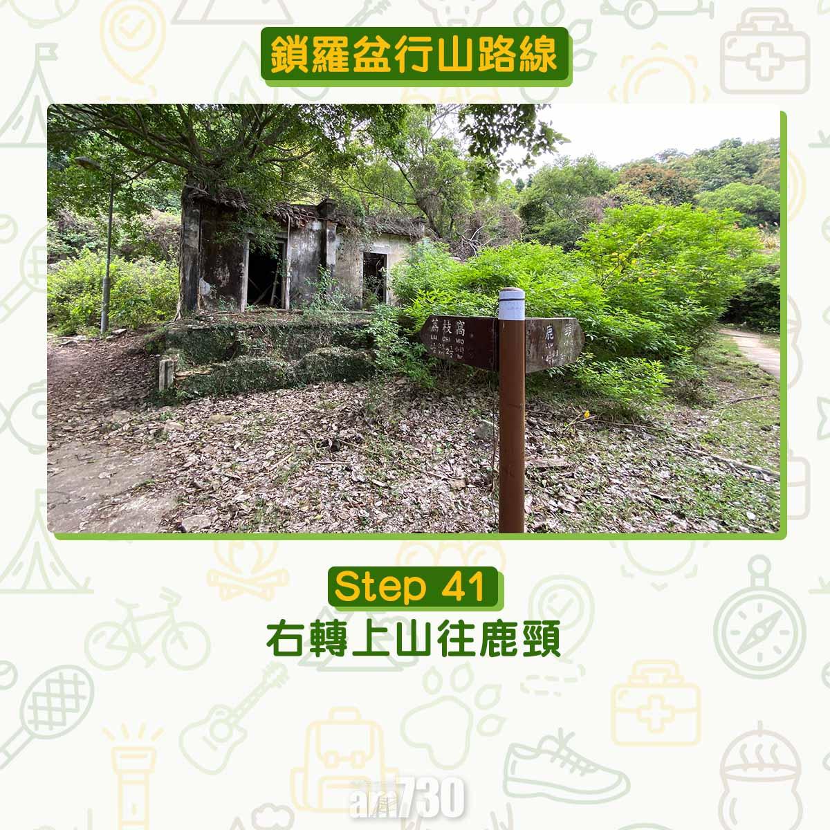 鎖羅盆行山路線