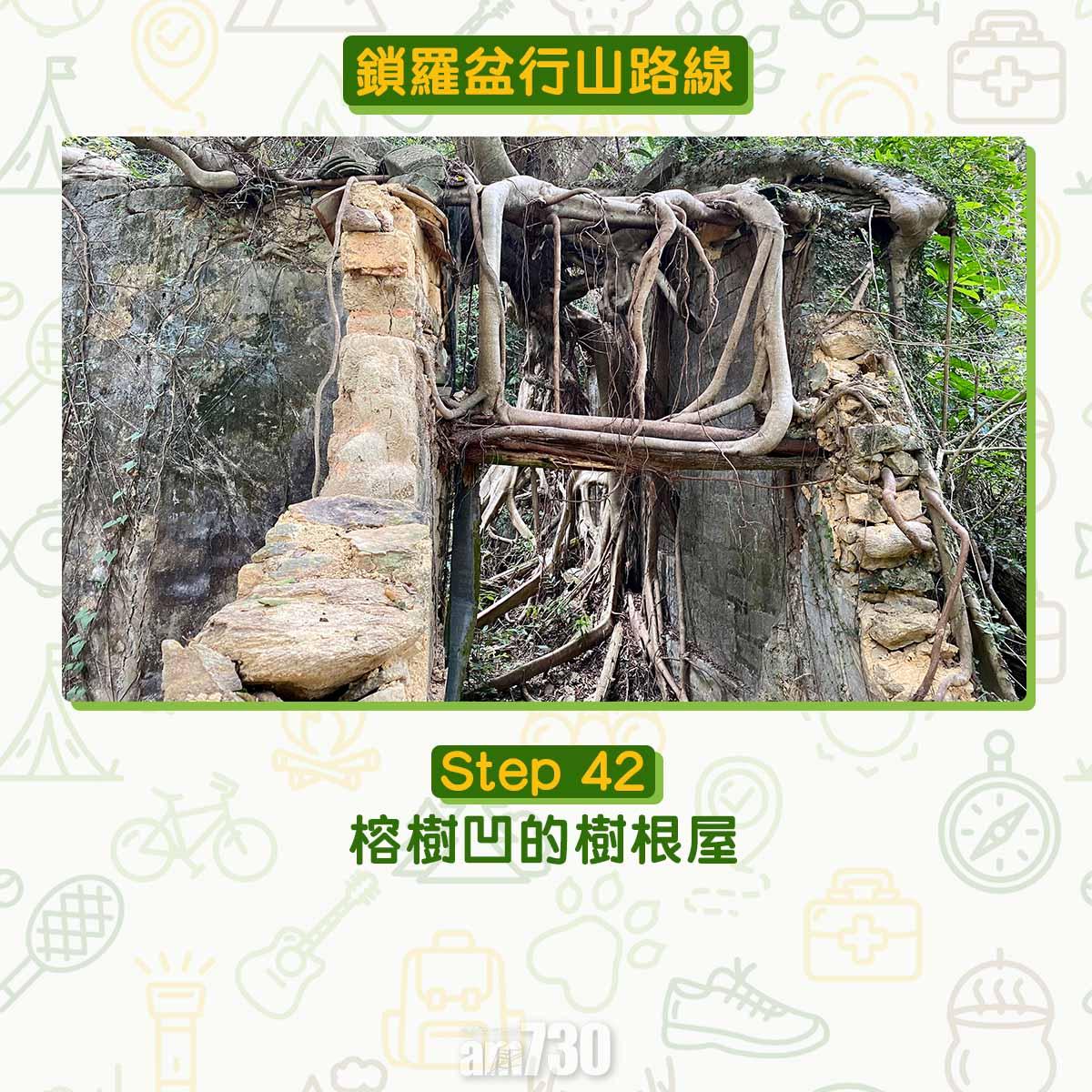 鎖羅盆行山路線