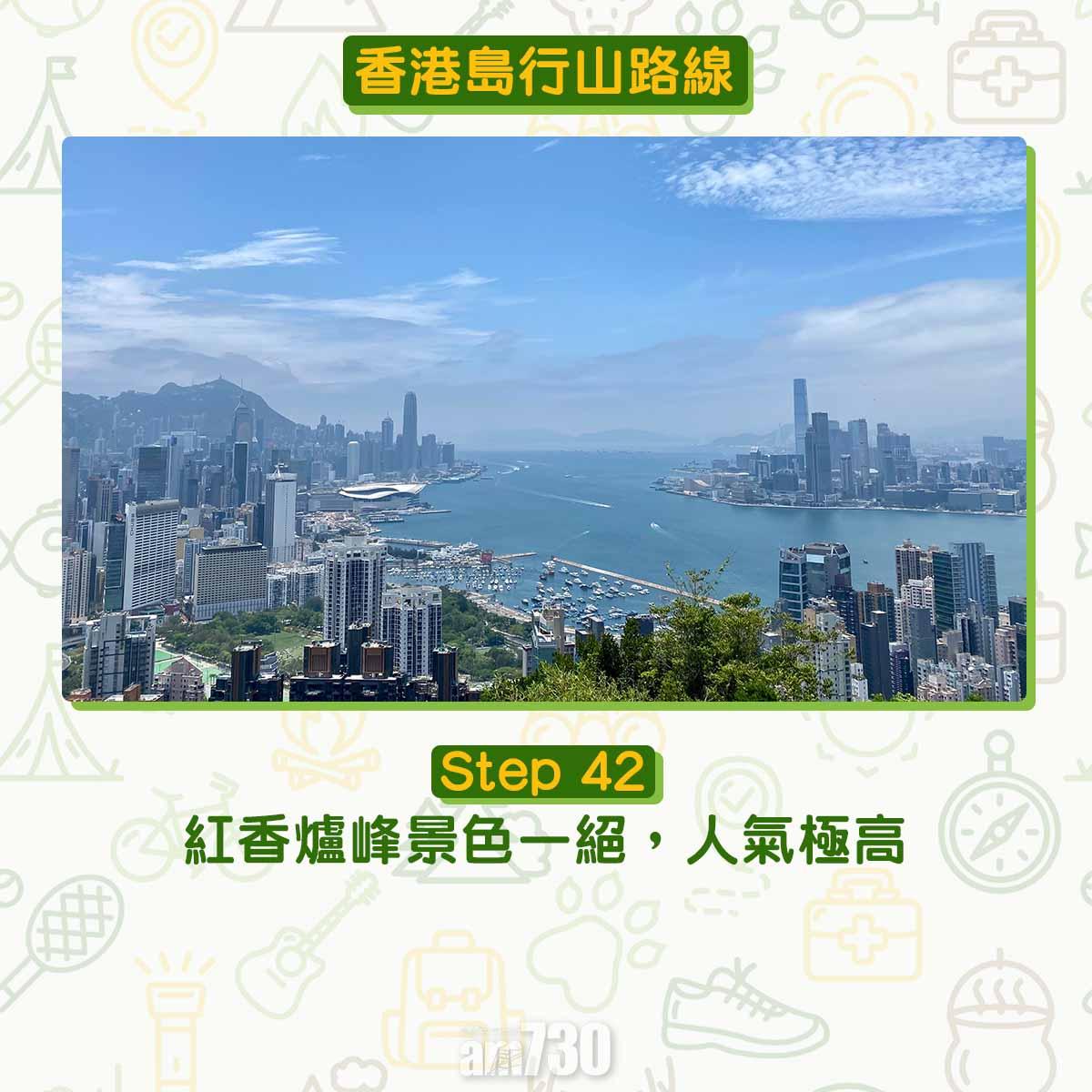 香港島紅香爐峰行山路線