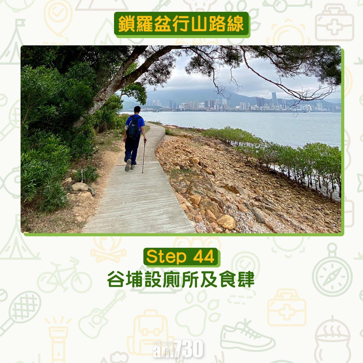 鎖羅盆行山路線