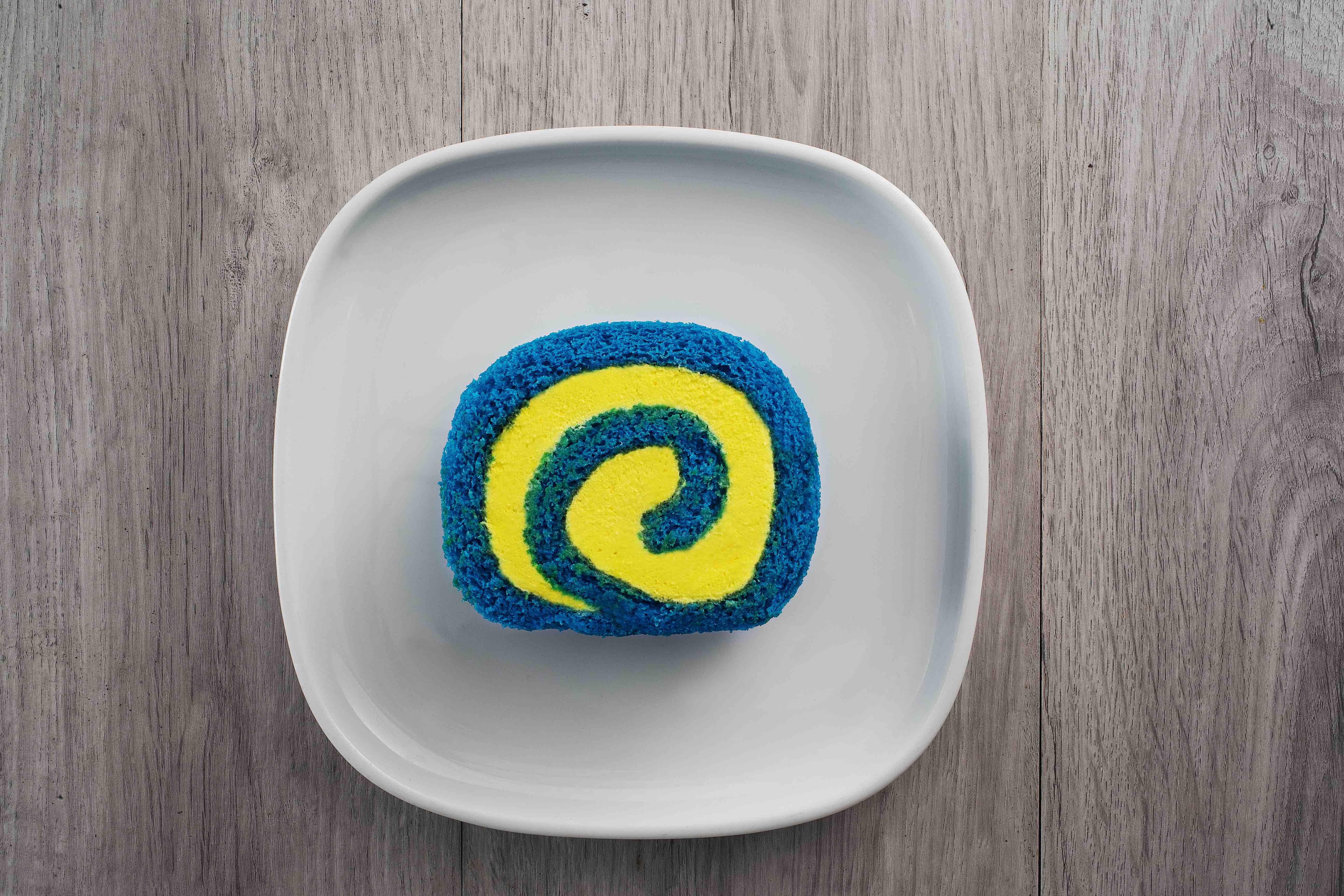 瑞典蛋卷(蝶豆花檸檬) HKD/MOP$9