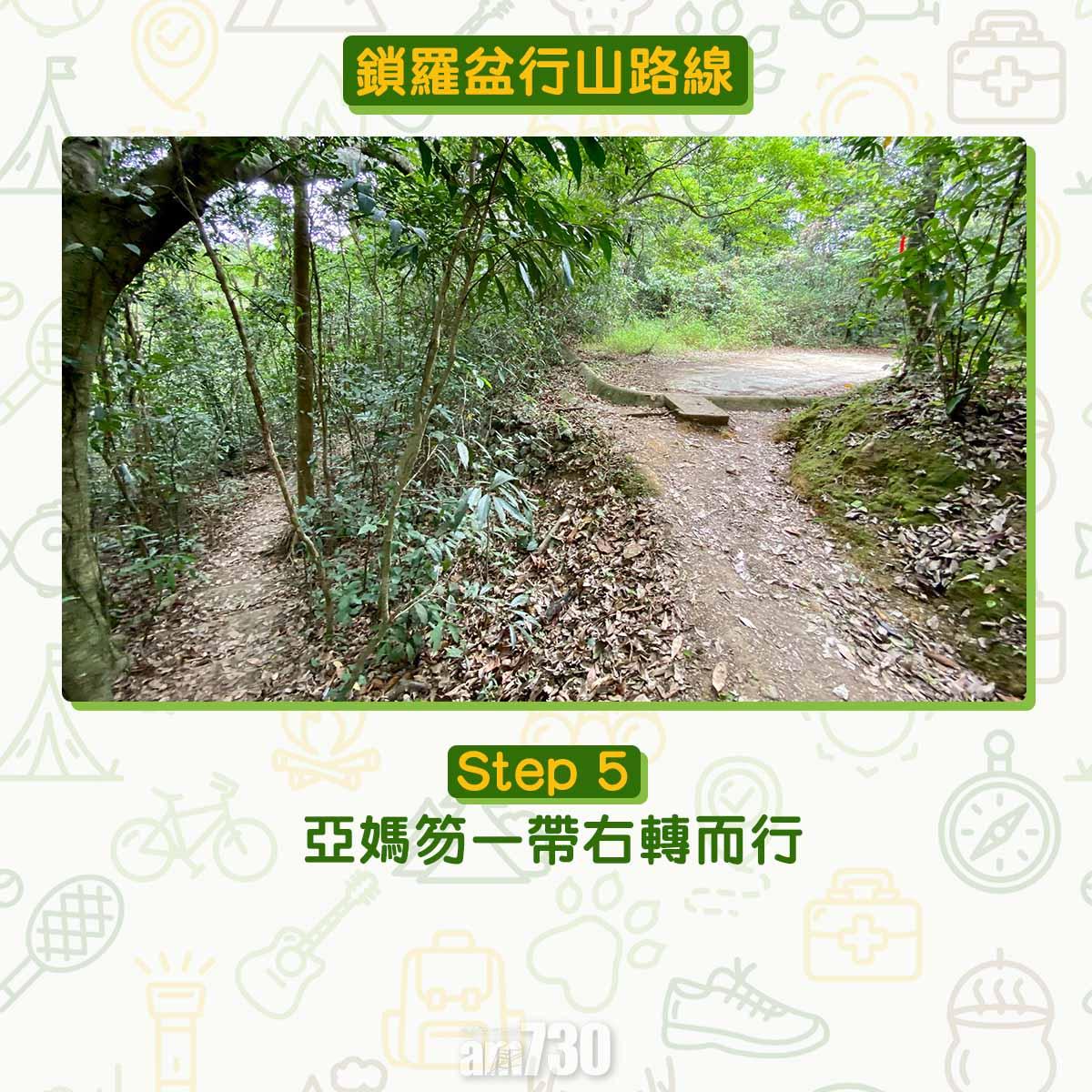 鎖羅盆行山路線