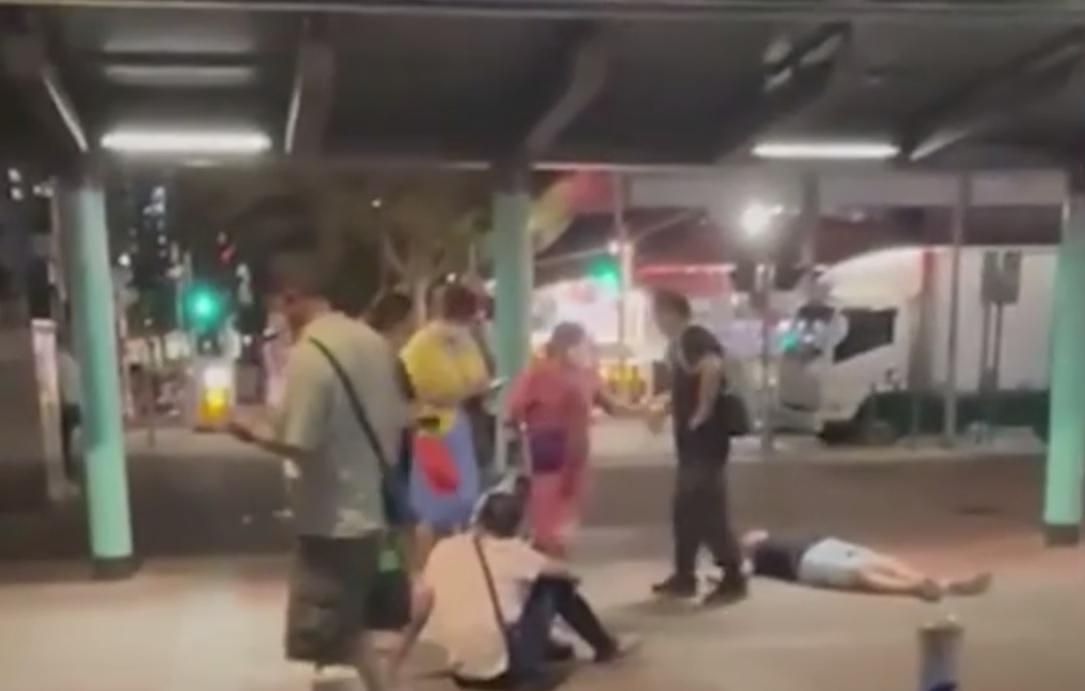 有網上片段曝光襲擊過程