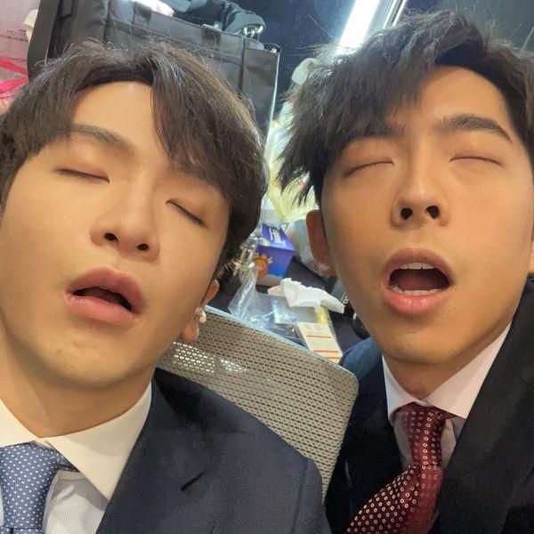 Po花絮合照,當然少不了「黑圖」。