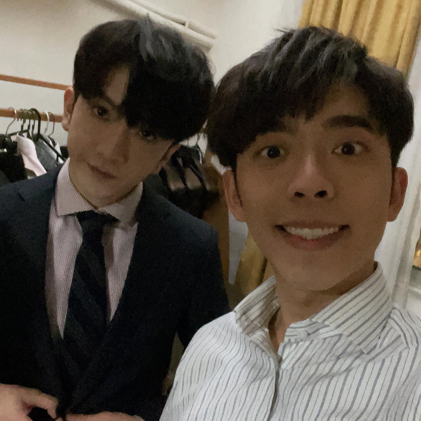 Edan和Anson Lo老友鬼鬼,在《大叔的愛》合演情侶,默契十足。