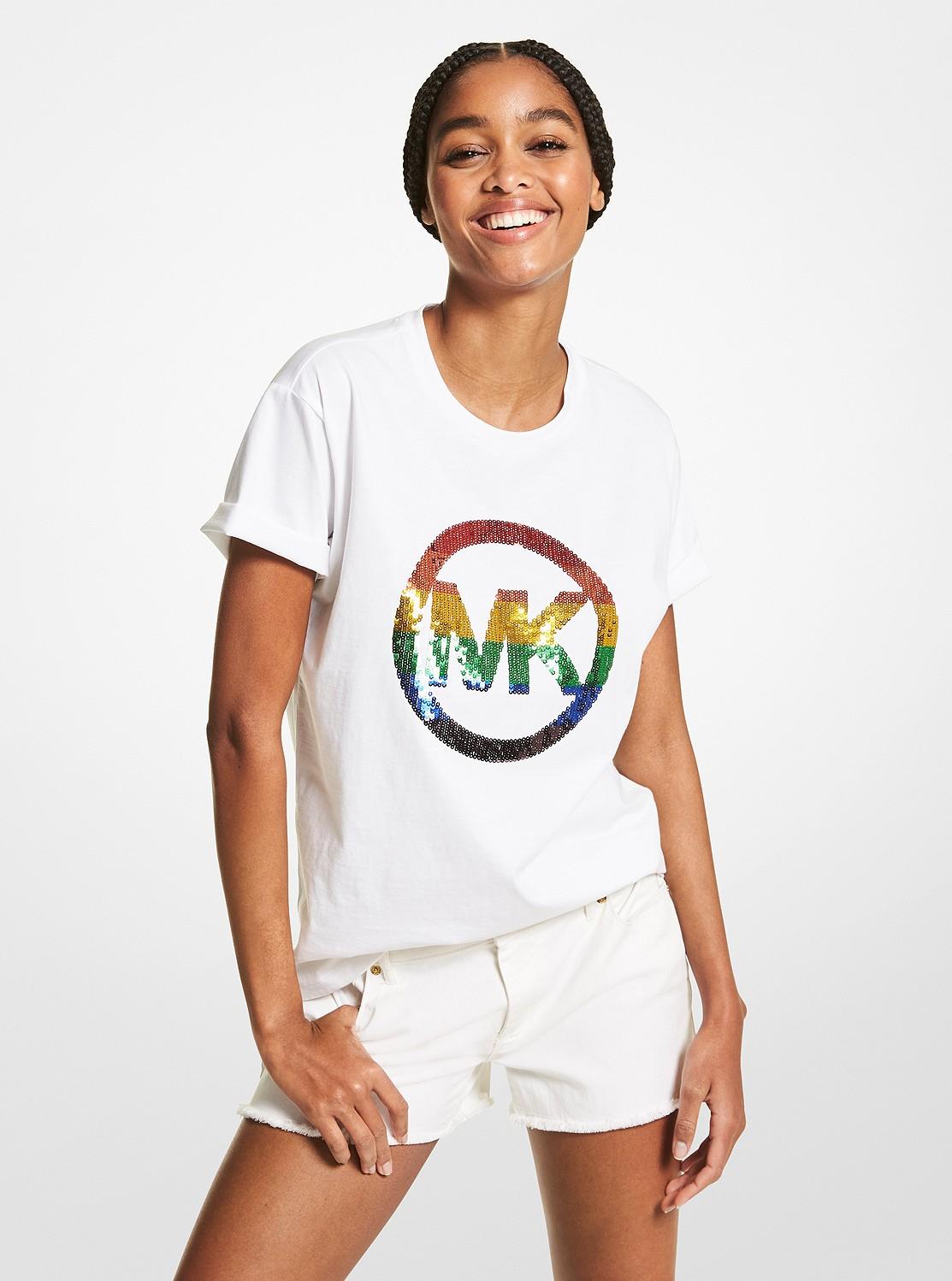 Michael Kors Pride 彩虹 Charm T-shirt $1,100