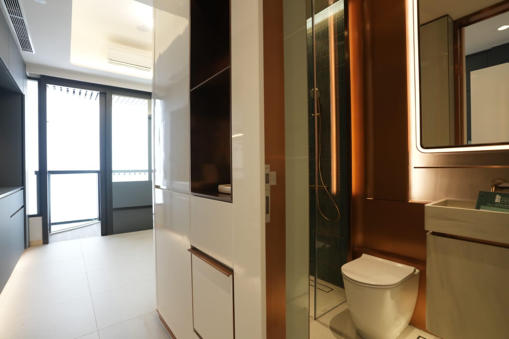 26樓E室開放式無改動示位。(陳奕釗攝)