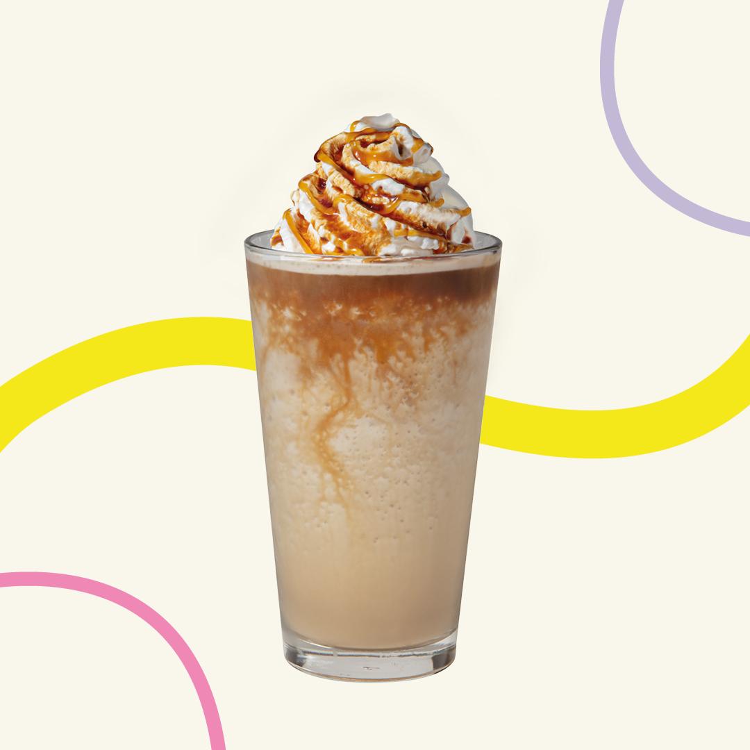 意式焦糖咖啡星冰樂