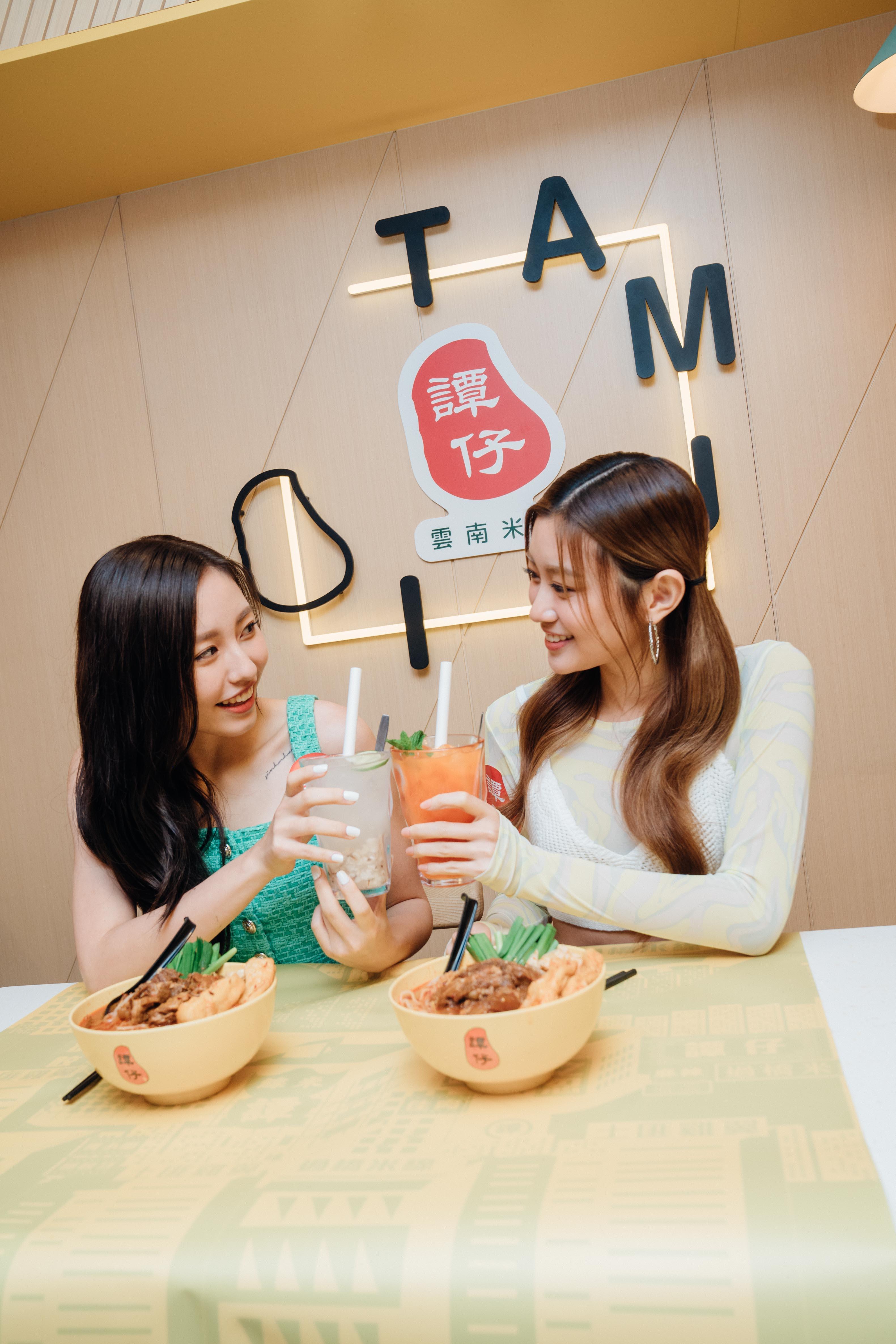 COLLAR「最恩愛CP」Candy和Ivy率先品嚐全新譚仔寬麵