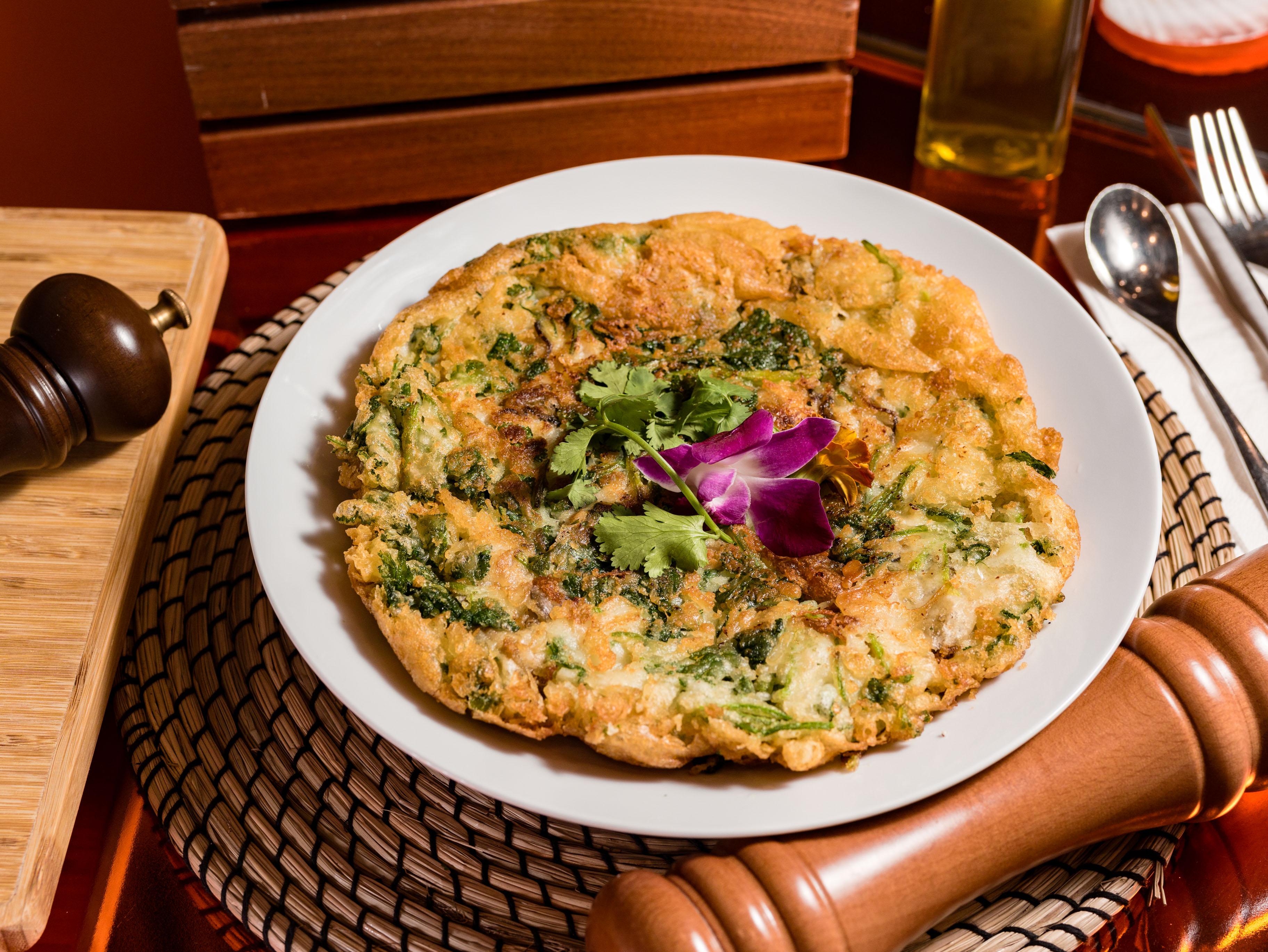 香蔥韭菜蠔仔煎