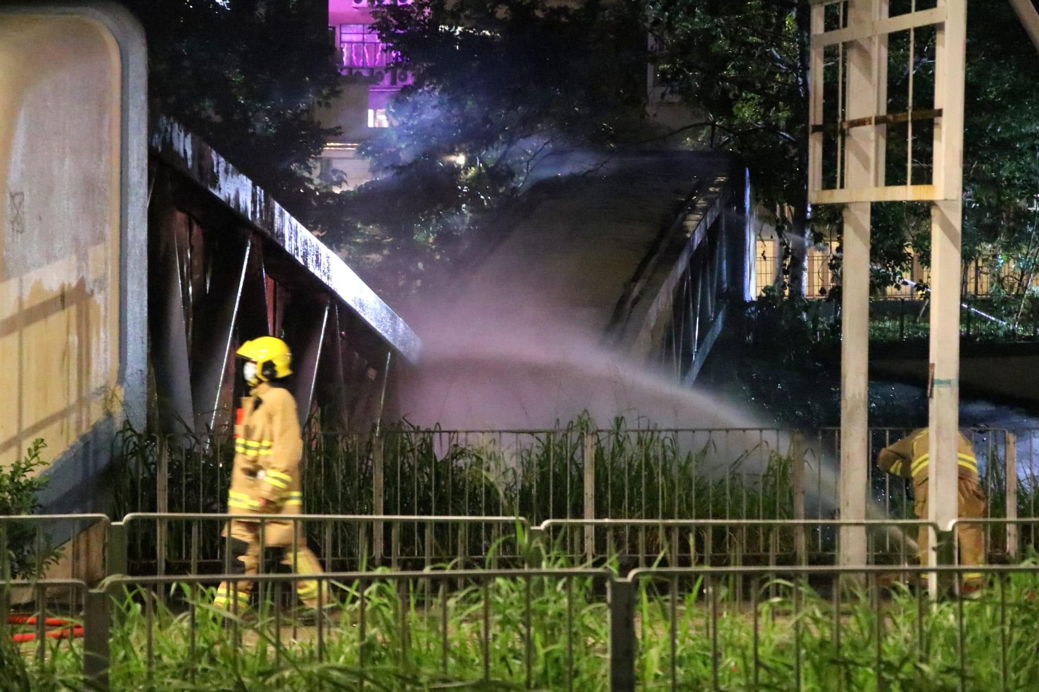 元朗, 朗屏, 停電, 消防