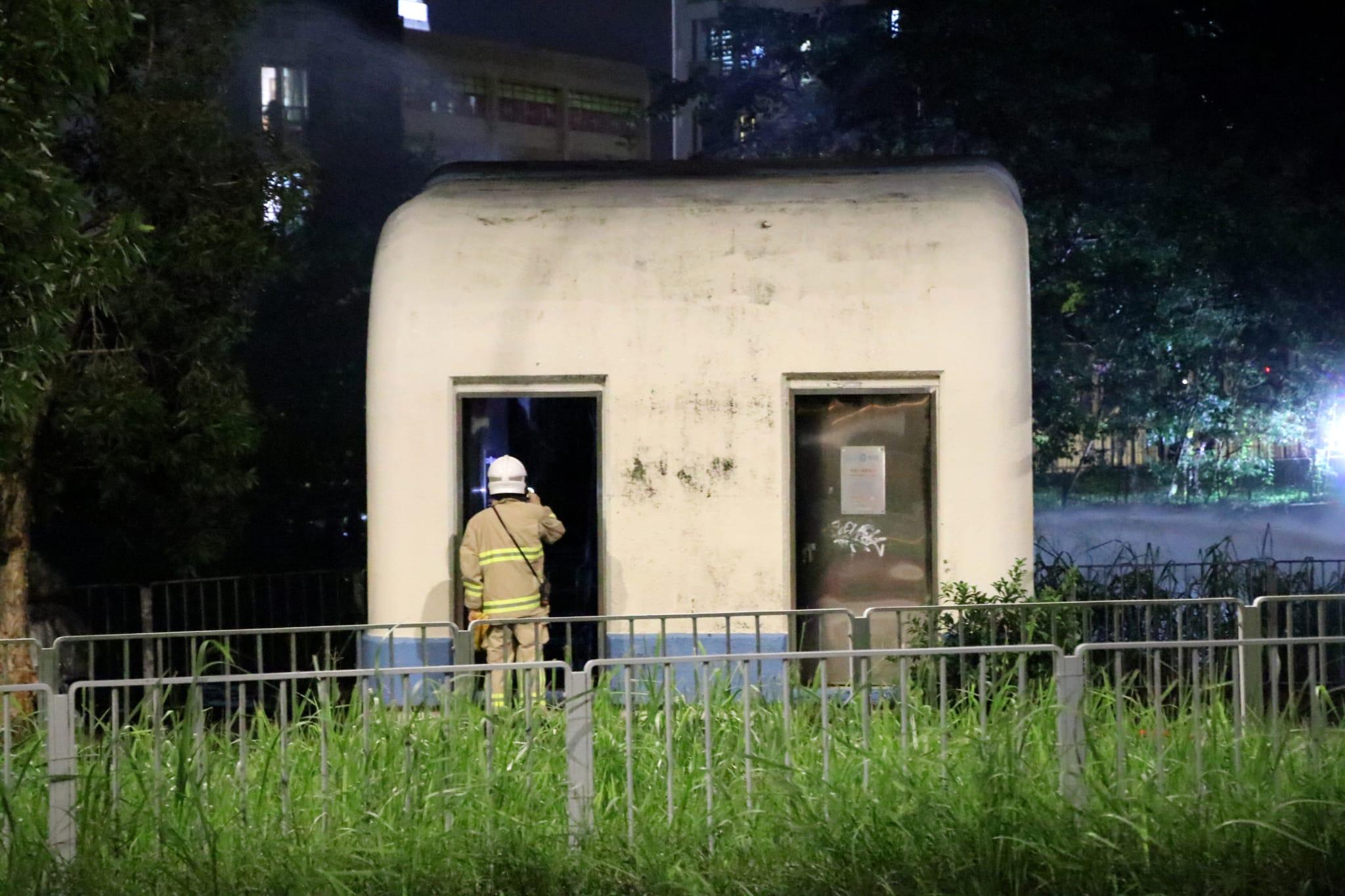 元朗, 朗屏, 停電