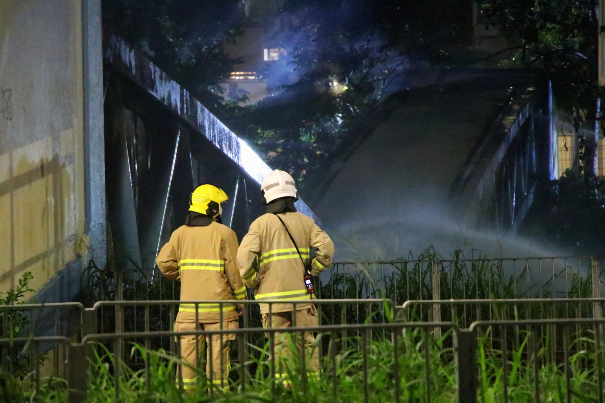 元朗, 朗屏, 停電, 消防