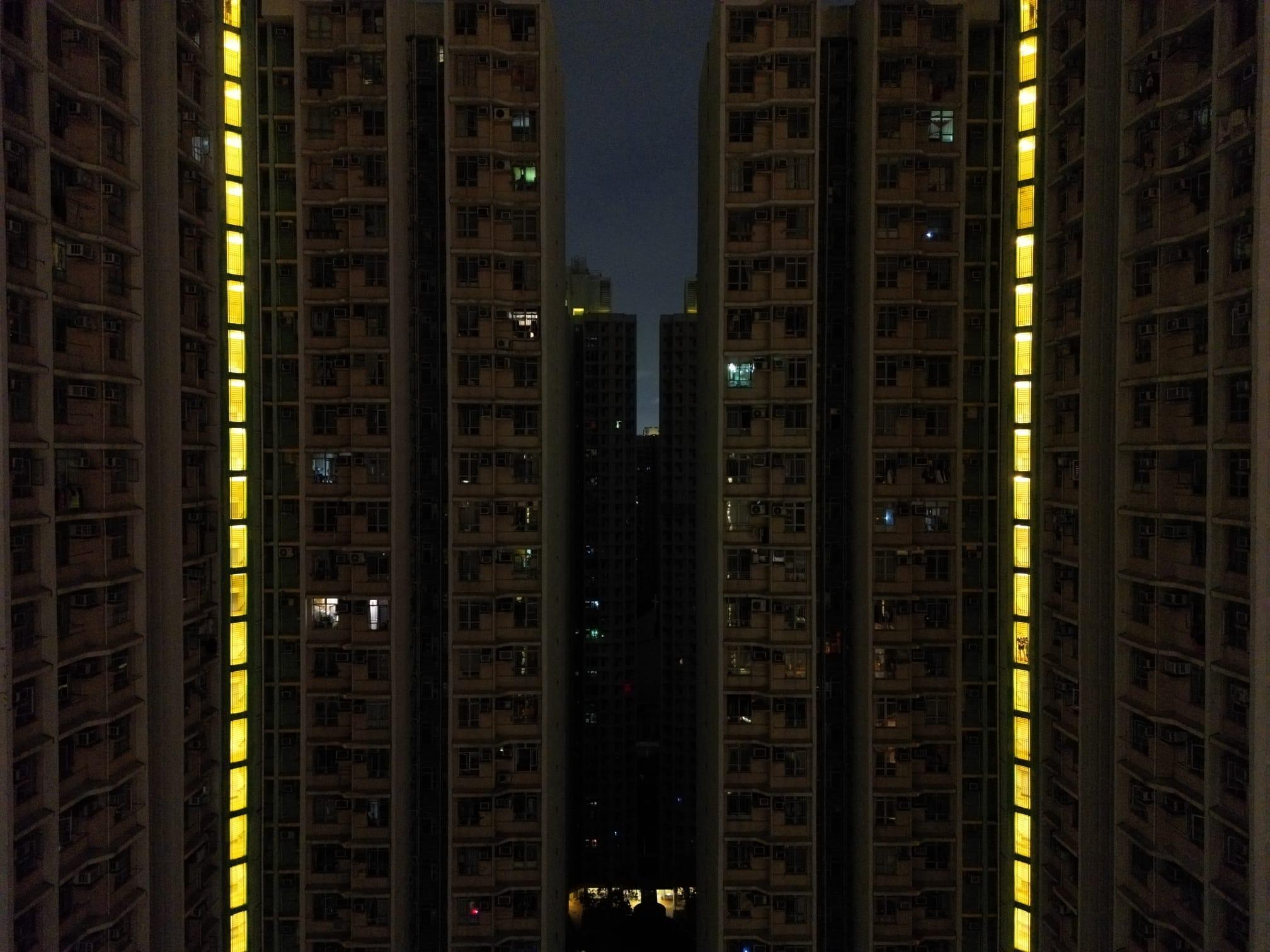 元朗, 朗屏, 停電